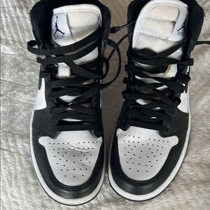 Nike Air Jordan Golf Shoes - Black & White
